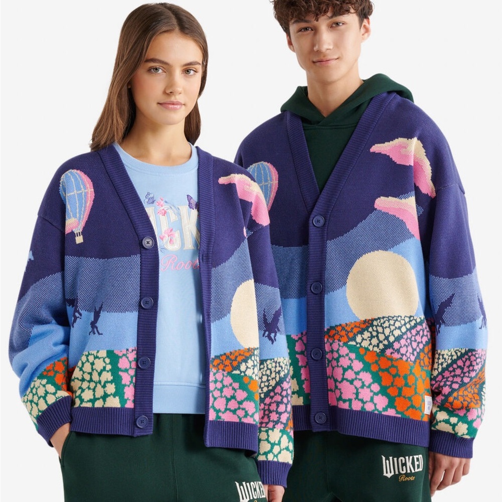 Roots X Wicked Dusk Cardigan